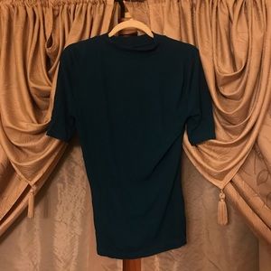Dark Turquoise Knit Top